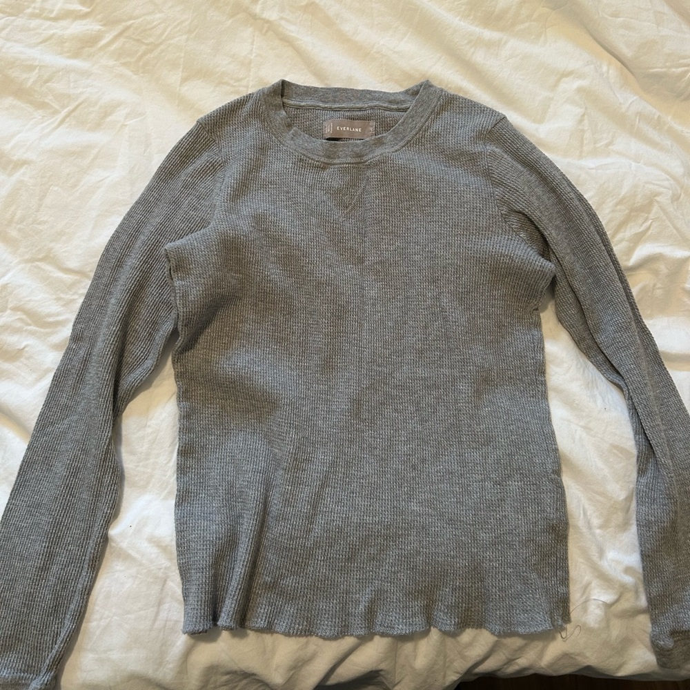 Everlane Women’s Organic Cotton Waffle Tshirt